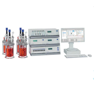 德國艾本德Eppendorf,DASGIP? Parallel Bioreactor System, 適用細胞培養,最大50sL/h通氣,4罐體系統,臺式罐體