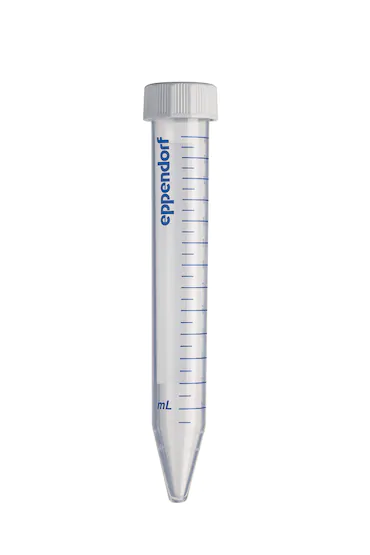 艾本德Eppendorf Conical Tubes, 15 mL, Forensic DNA Grade法醫DNA級, 無色, 100 個, 獨立包裝貨號 0030122259